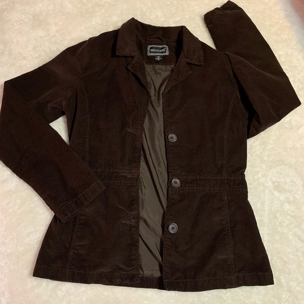 Women's Brown Corduroy Jacket